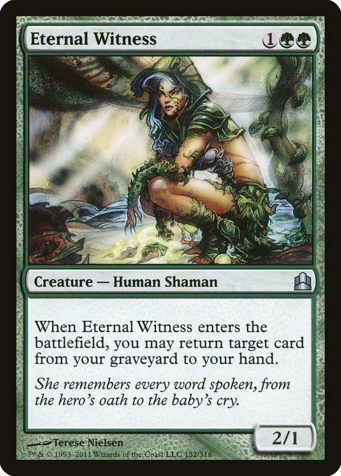 Eternal Witness [Commander 2011] | Game Grid - Logan