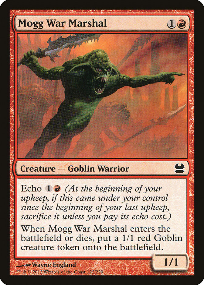 Mogg War Marshal [Modern Masters] | Game Grid - Logan