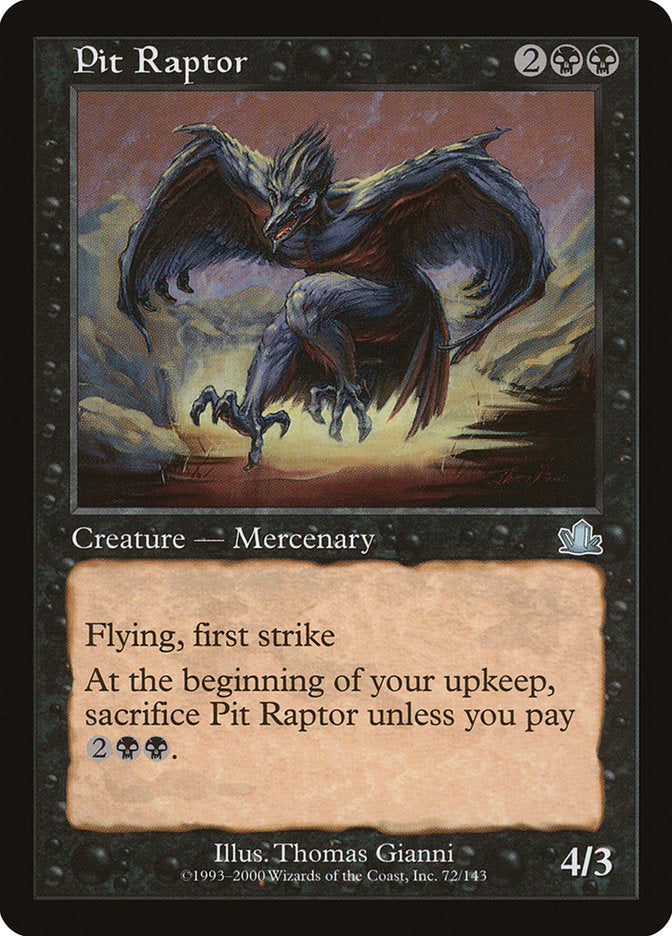 Pit Raptor [Prophecy] | Game Grid - Logan
