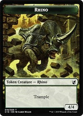 Rhino // Egg Double-Sided Token [Commander 2019 Tokens] | Game Grid - Logan