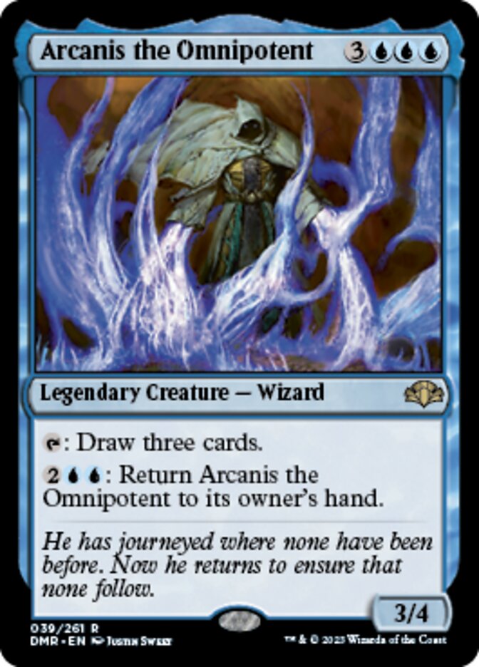 Arcanis the Omnipotent [Dominaria Remastered] | Game Grid - Logan