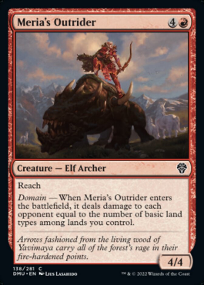 Meria's Outrider [Dominaria United] | Game Grid - Logan