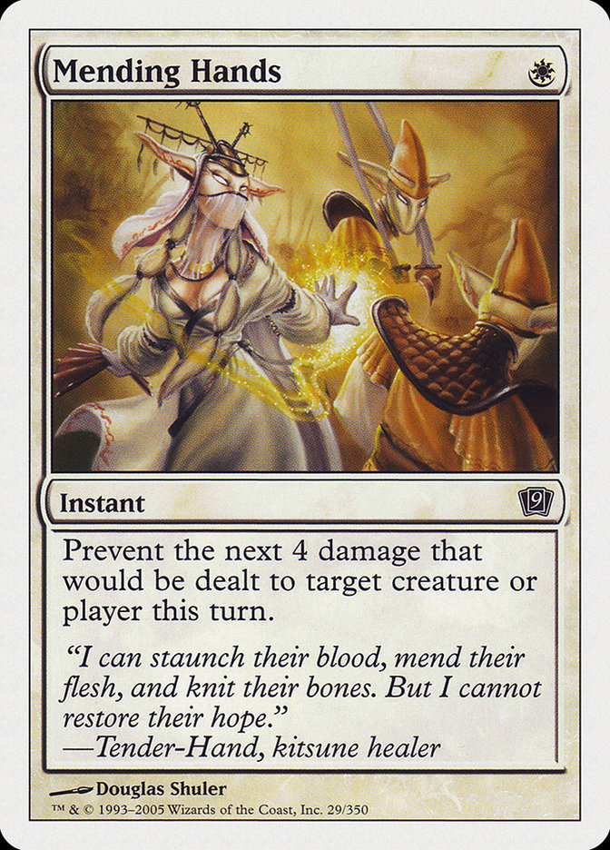 Mending Hands [Ninth Edition] | Game Grid - Logan