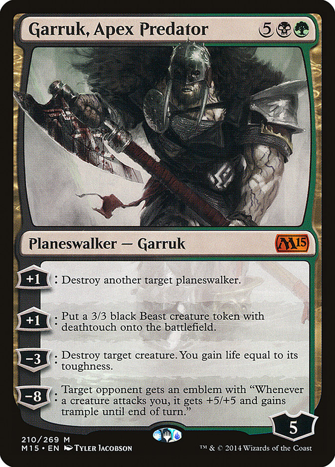 Garruk, Apex Predator [Magic 2015] | Game Grid - Logan