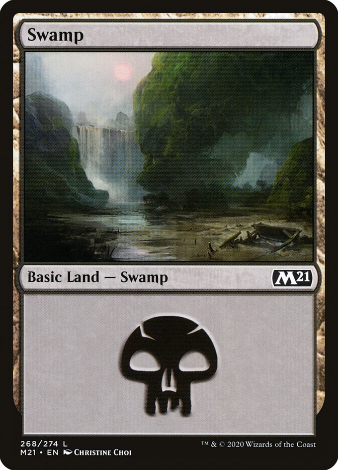 Swamp (268) [Core Set 2021] | Game Grid - Logan