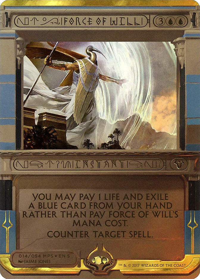 Force of Will (Invocation) [Amonkhet Invocations] | Game Grid - Logan