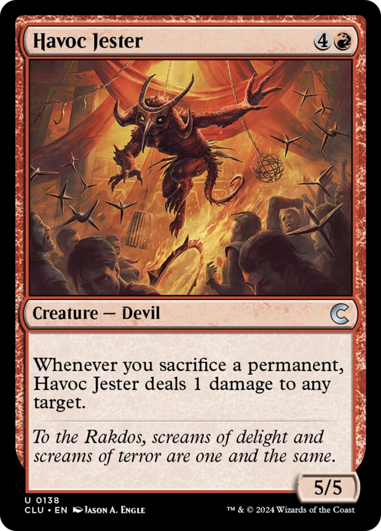 Havoc Jester [Ravnica: Clue Edition] | Game Grid - Logan