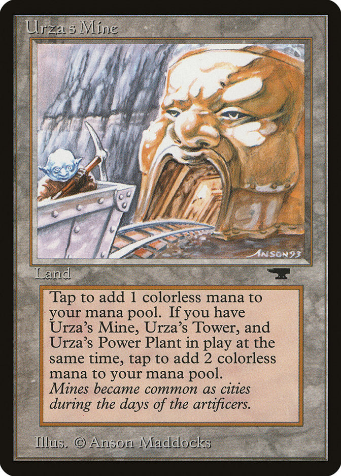 Urza's Mine (Mine Cart Entering Mouth) [Antiquities] | Game Grid - Logan
