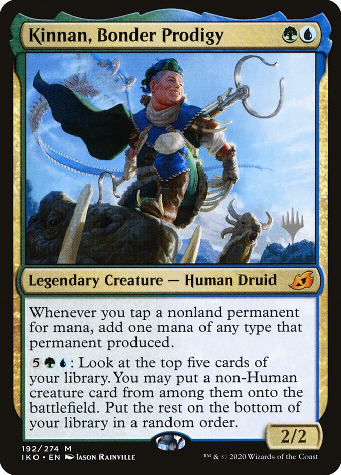 Kinnan, Bonder Prodigy (Promo Pack) [Ikoria: Lair of Behemoths Promos] | Game Grid - Logan