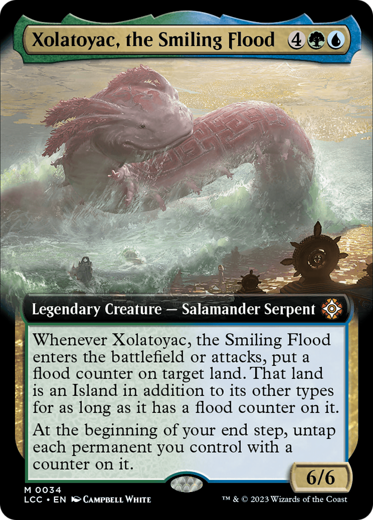 Xolatoyac, the Smiling Flood (Extended Art) [The Lost Caverns of Ixalan Commander] | Game Grid - Logan