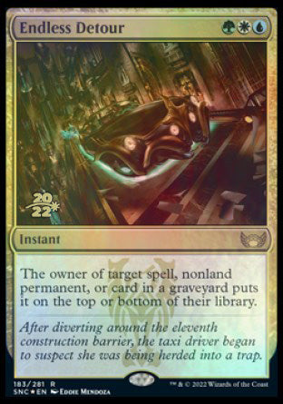 Endless Detour [Streets of New Capenna Prerelease Promos] | Game Grid - Logan