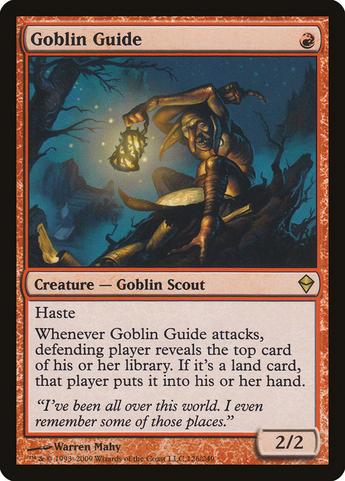 Goblin Guide [Zendikar] | Game Grid - Logan