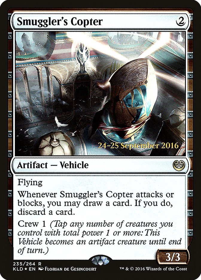 Smuggler's Copter [Kaladesh Prerelease Promos] | Game Grid - Logan