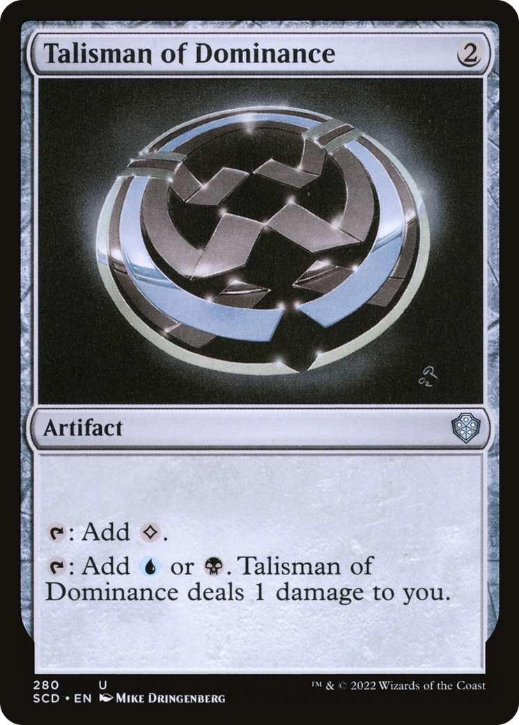 Talisman of Dominance [Starter Commander Decks] | Game Grid - Logan