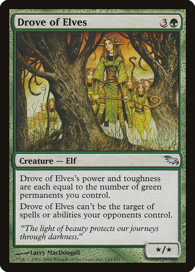 Drove of Elves [Shadowmoor] | Game Grid - Logan