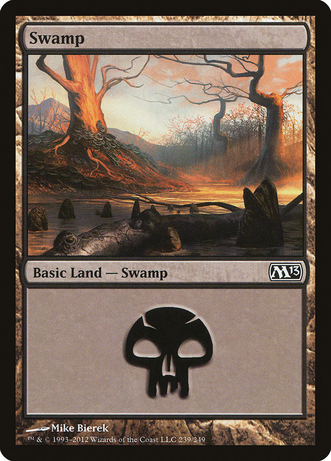 Swamp (239) [Magic 2013] | Game Grid - Logan