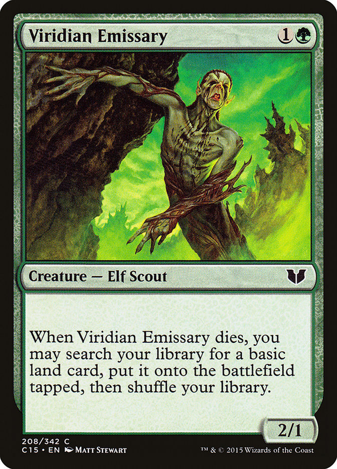 Viridian Emissary [Commander 2015] | Game Grid - Logan