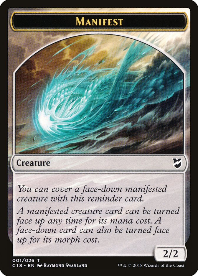 Manifest [Commander 2018 Tokens] | Game Grid - Logan