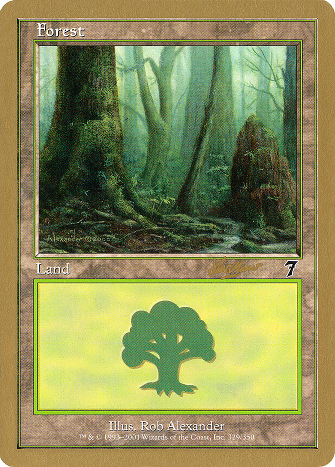 Forest (329) (Sim Han How) [World Championship Decks 2002] | Game Grid - Logan