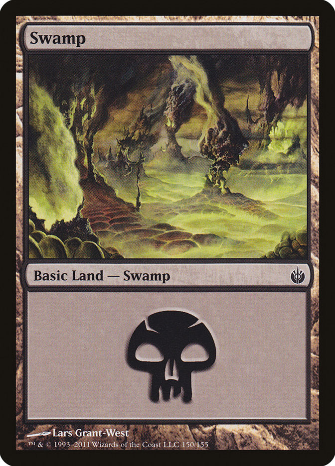 Swamp (150) [Mirrodin Besieged] | Game Grid - Logan