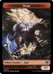 Soldier // Ogre Double-Sided Token [Commander Masters Tokens] | Game Grid - Logan