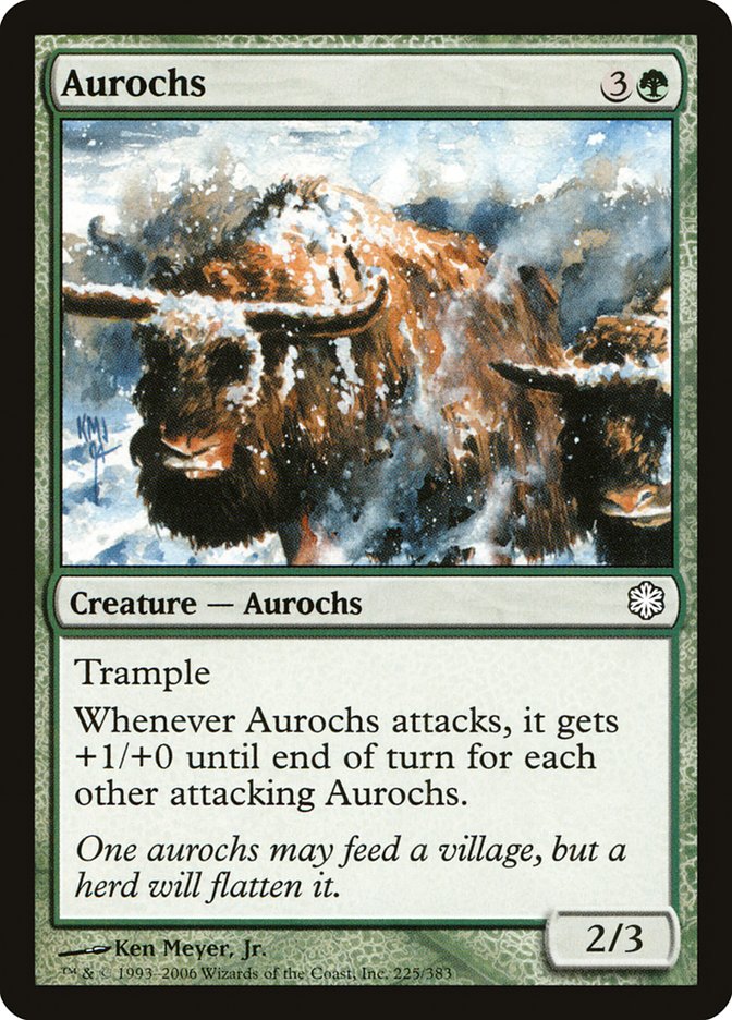 Aurochs [Coldsnap Theme Decks] | Game Grid - Logan