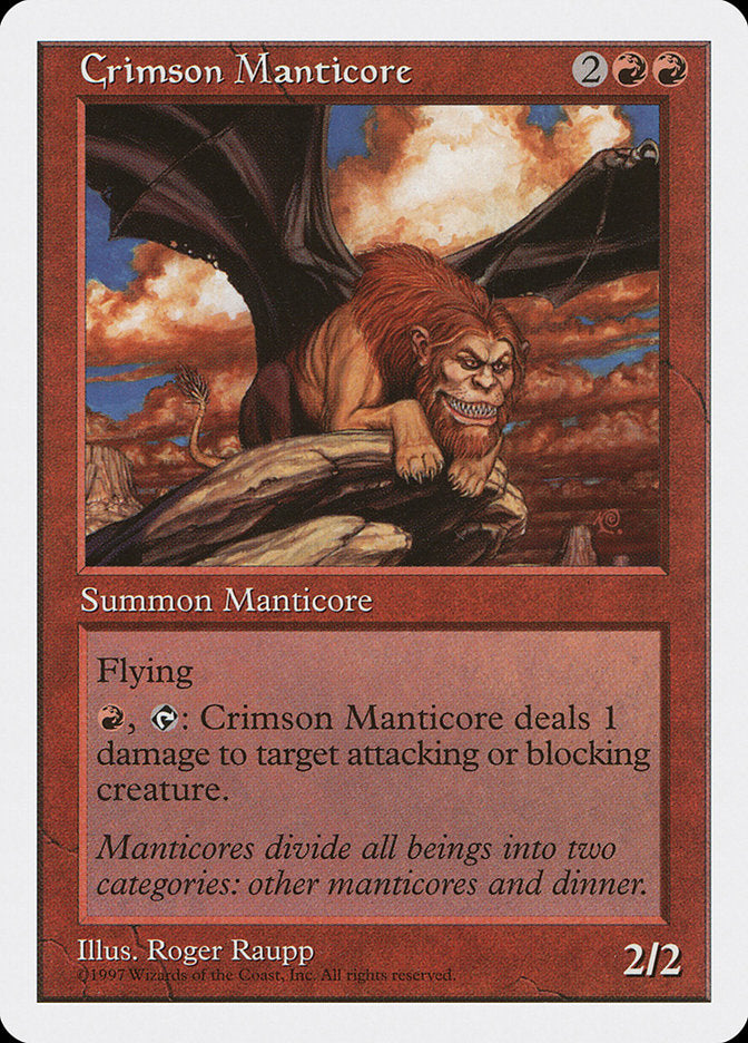 Crimson Manticore [Fifth Edition] | Game Grid - Logan