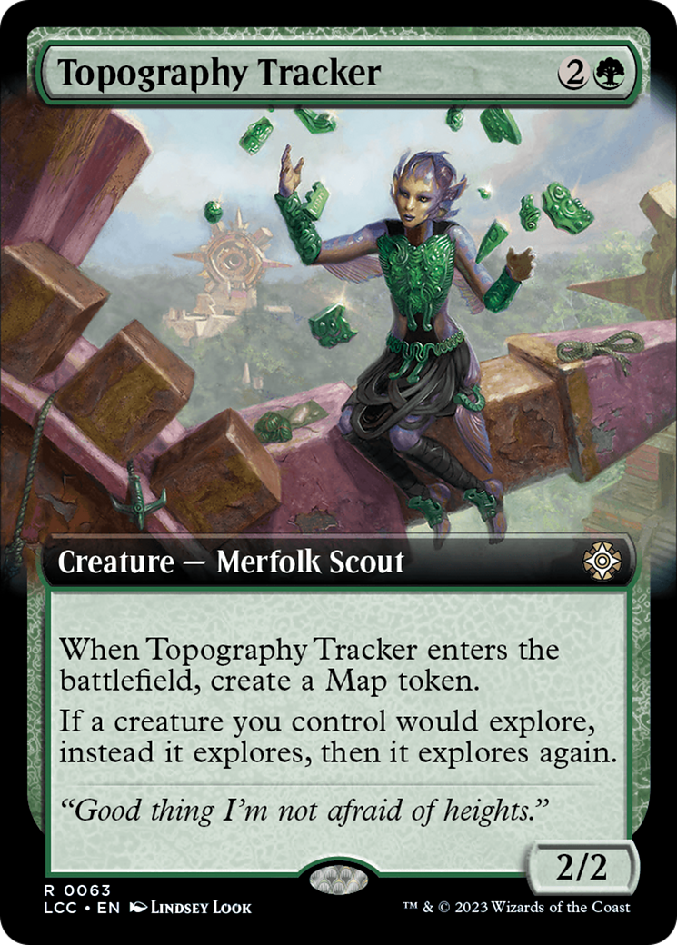 Topography Tracker (Extended Art) [The Lost Caverns of Ixalan Commander] | Game Grid - Logan