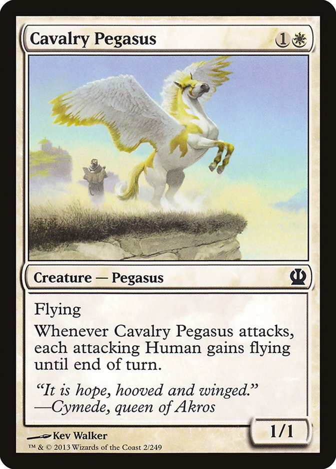 Cavalry Pegasus [Theros] | Game Grid - Logan