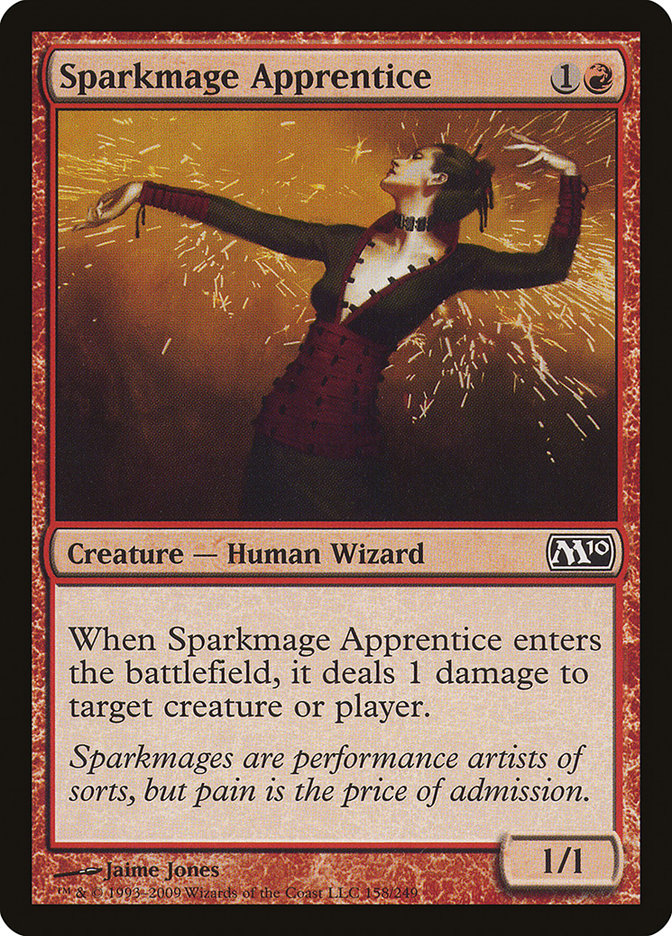 Sparkmage Apprentice [Magic 2010] | Game Grid - Logan