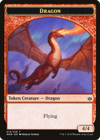 Dragon // Spirit Double-Sided Token [Challenger Decks 2020 Tokens] | Game Grid - Logan