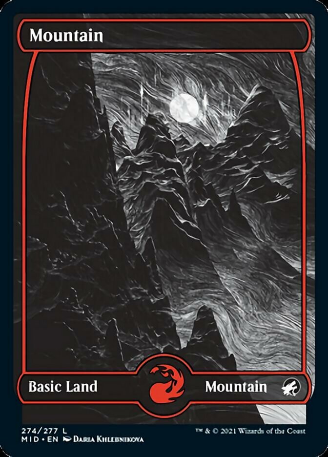 Mountain (274) [Innistrad: Midnight Hunt] | Game Grid - Logan