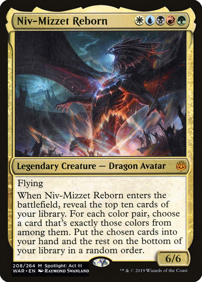 Niv-Mizzet Reborn [War of the Spark] | Game Grid - Logan