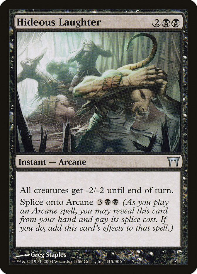 Hideous Laughter [Champions of Kamigawa] | Game Grid - Logan