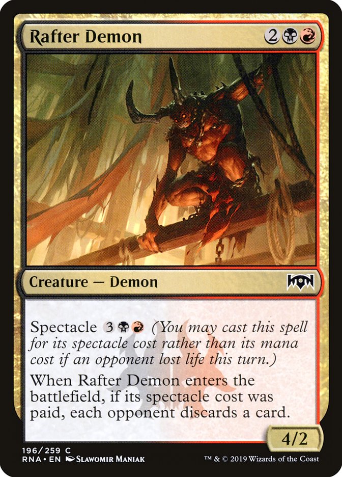 Rafter Demon [Ravnica Allegiance] | Game Grid - Logan