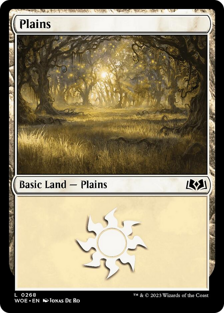 Plains (0268) [Wilds of Eldraine] | Game Grid - Logan