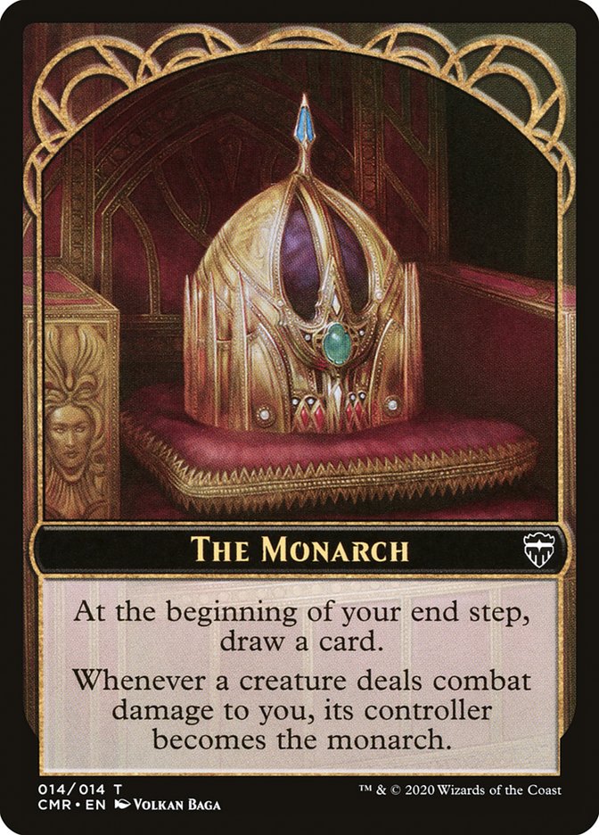 The Monarch Token [Commander Legends Tokens] | Game Grid - Logan