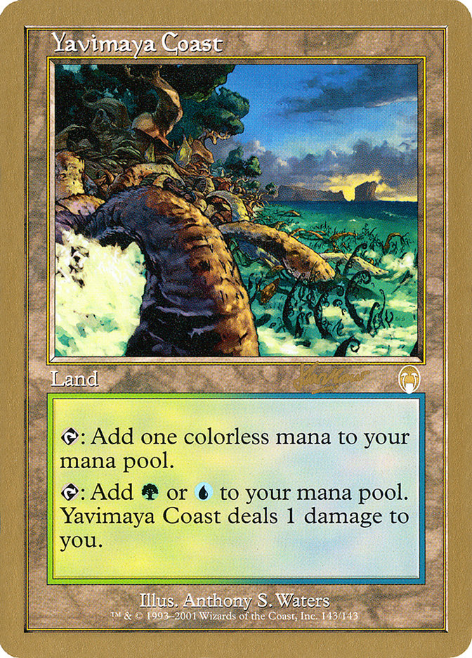 Yavimaya Coast (Sim Han How) [World Championship Decks 2002] | Game Grid - Logan