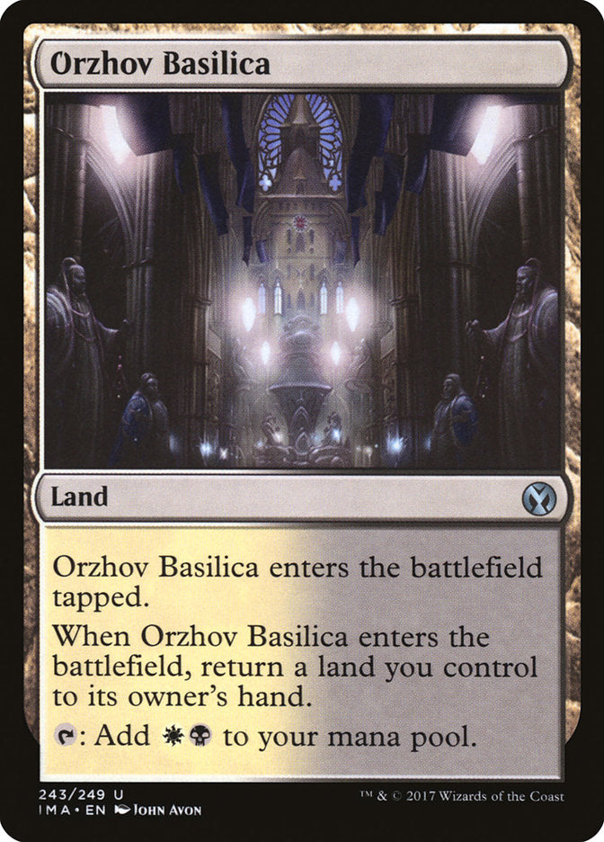 Orzhov Basilica [Iconic Masters] | Game Grid - Logan