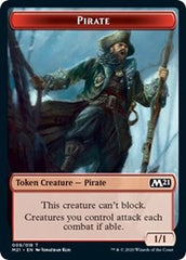 Pirate // Weird Double-Sided Token [Core Set 2021 Tokens] | Game Grid - Logan