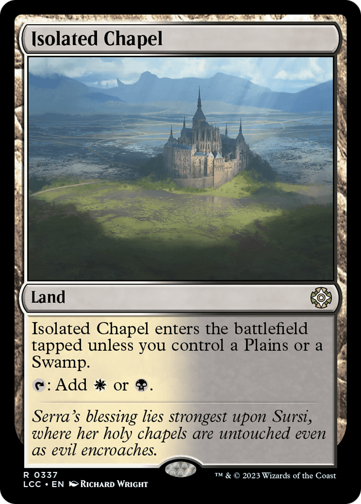 Isolated Chapel [The Lost Caverns of Ixalan Commander] | Game Grid - Logan