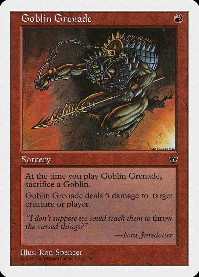 Goblin Grenade [Anthologies] | Game Grid - Logan
