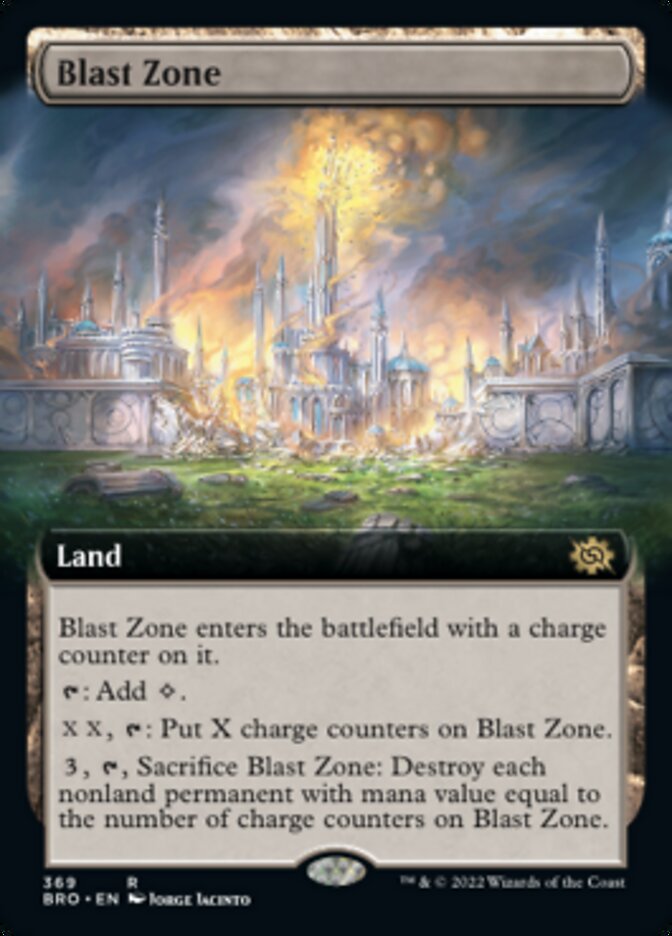 Blast Zone (Extended Art) [The Brothers' War] | Game Grid - Logan