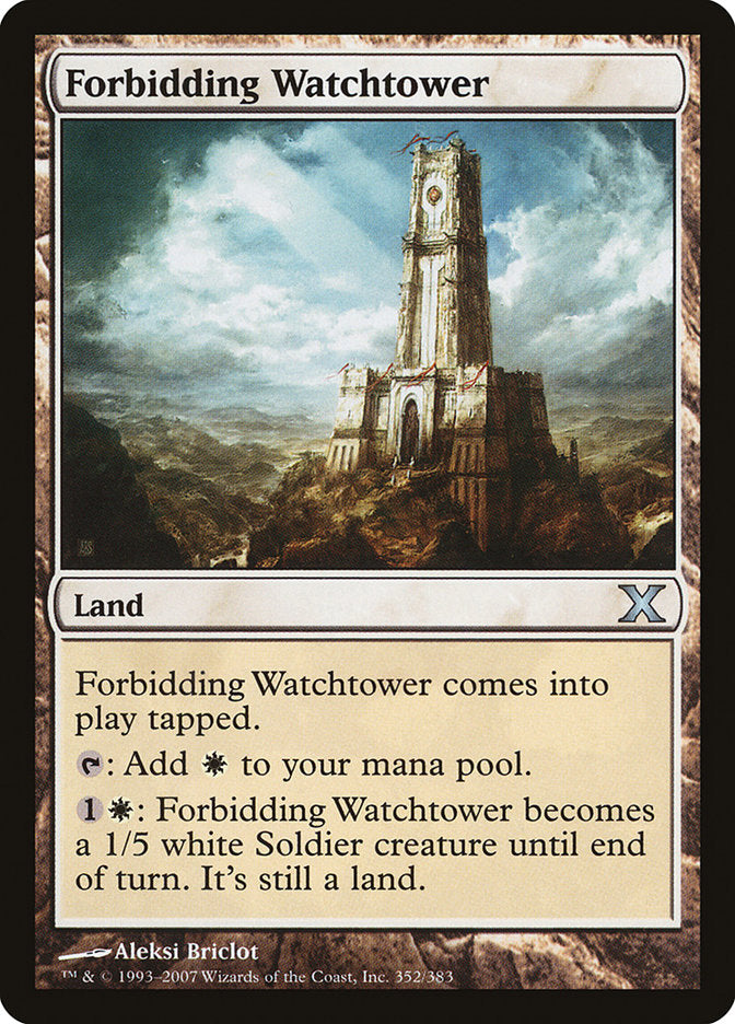 Forbidding Watchtower [Tenth Edition] | Game Grid - Logan