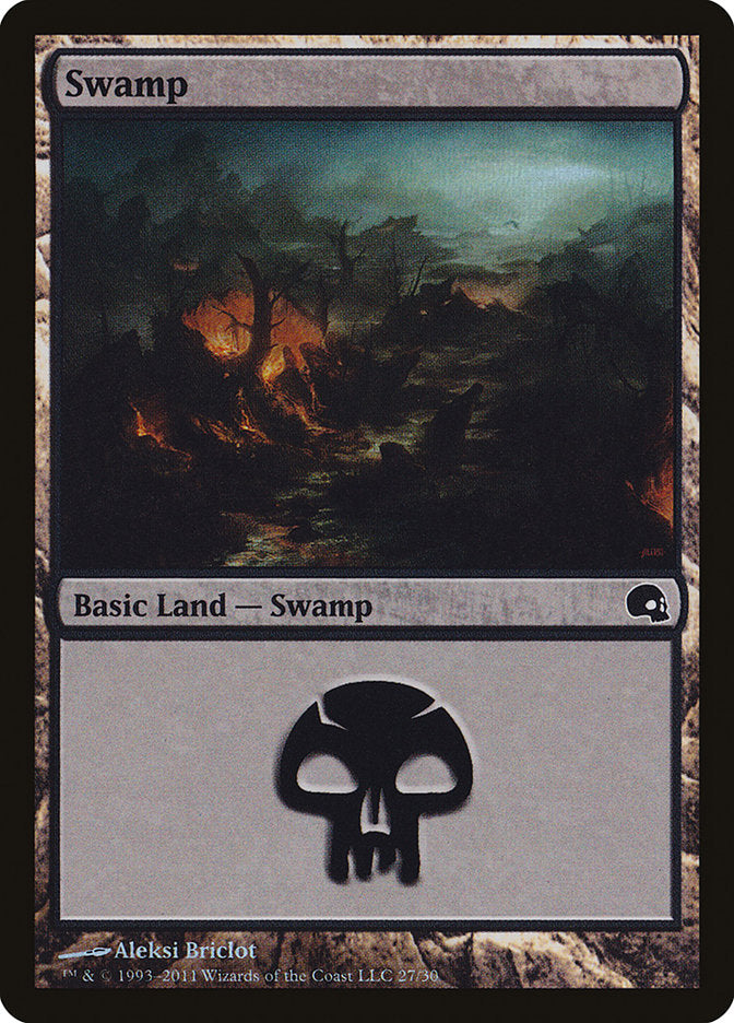 Swamp (27) [Premium Deck Series: Graveborn] | Game Grid - Logan