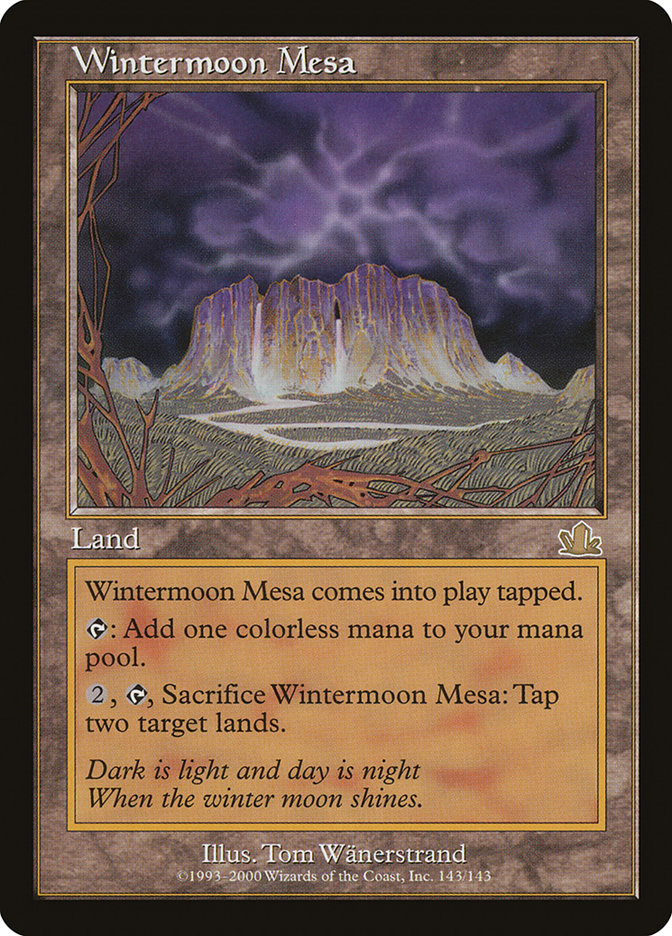 Wintermoon Mesa [Prophecy] | Game Grid - Logan