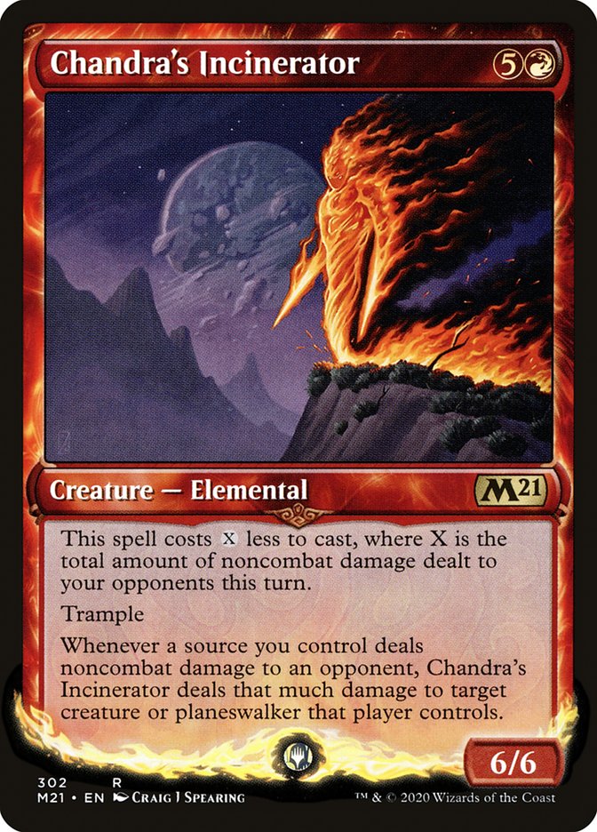 Chandra's Incinerator (Showcase) [Core Set 2021] | Game Grid - Logan