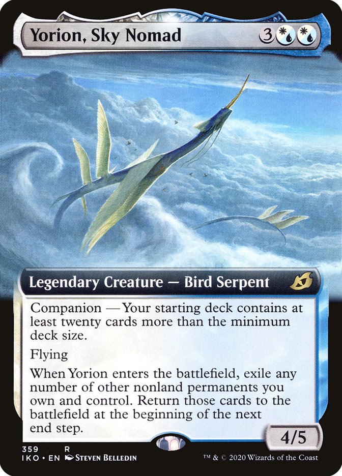 Yorion, Sky Nomad (Extended Art) [Ikoria: Lair of Behemoths] | Game Grid - Logan