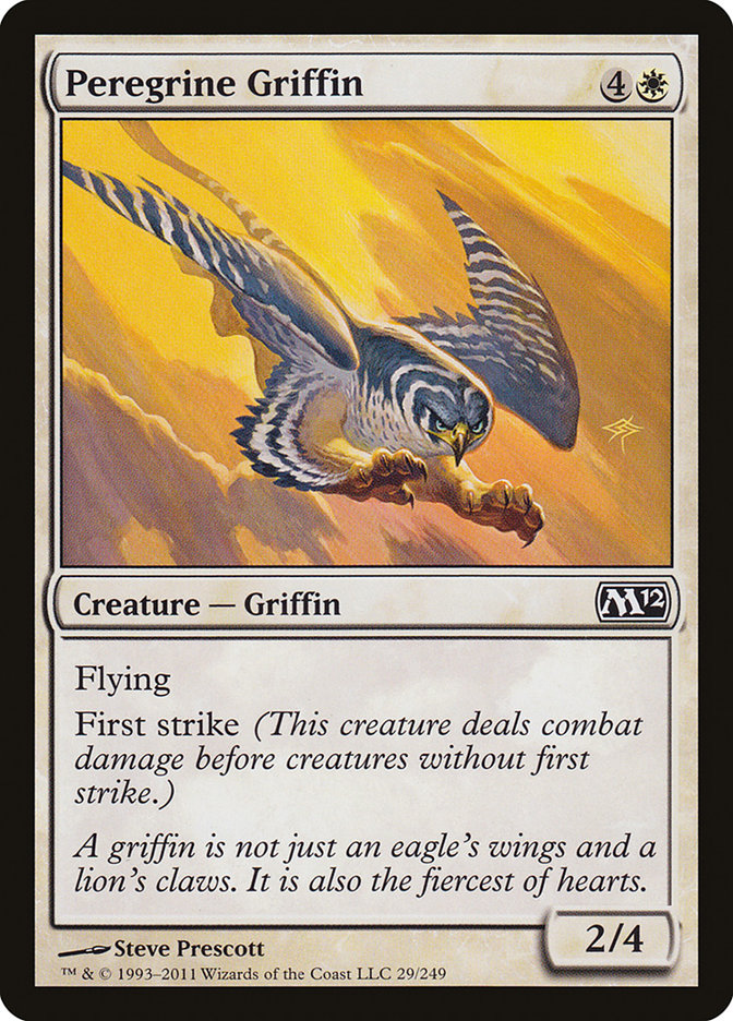 Peregrine Griffin [Magic 2012] | Game Grid - Logan