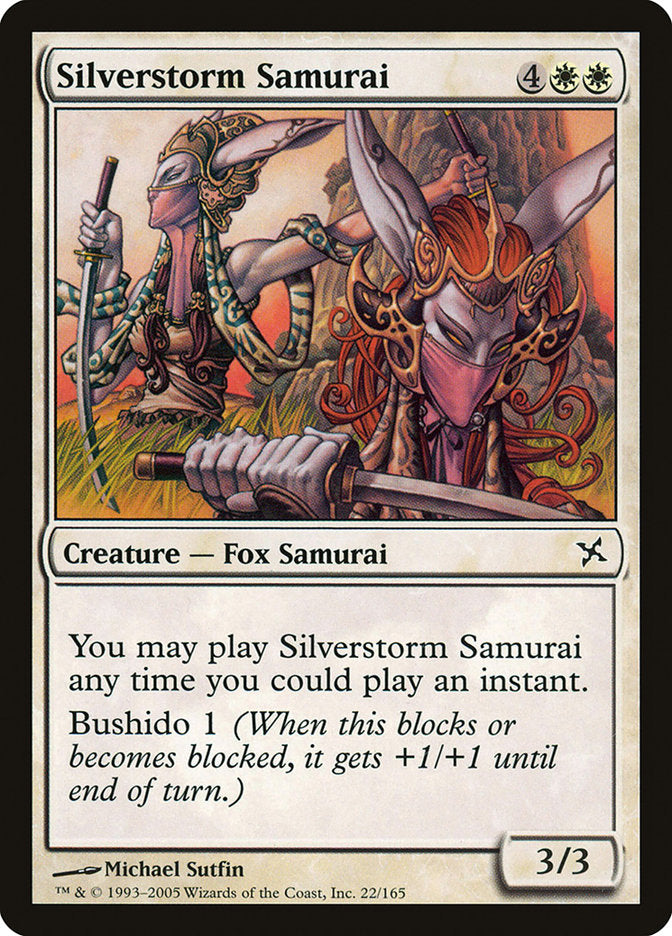 Silverstorm Samurai [Betrayers of Kamigawa] | Game Grid - Logan